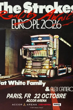 The Strokes – Accor Arena – Paris – Jeudi 22 octobre 2026 à 20h